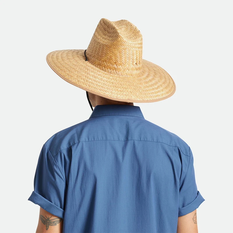 Chapeau Lifeguard en Paille Beta marron clair BRIXTON