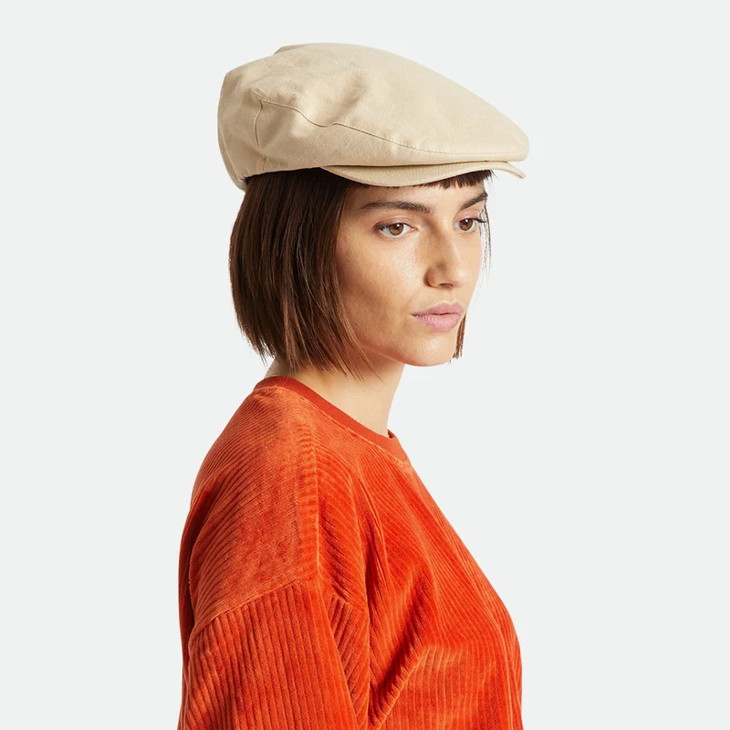 Casquette Plate en Chanvre Hooligan X naturel BRIXTON