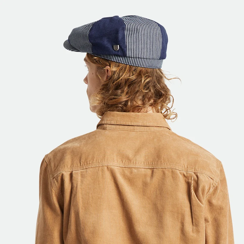 Casquette Gavroche Ample Brood denim BRIXTON