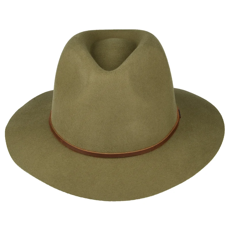 Chapeau Fedora en Laine Feutrée Wesley bronze BRIXTON