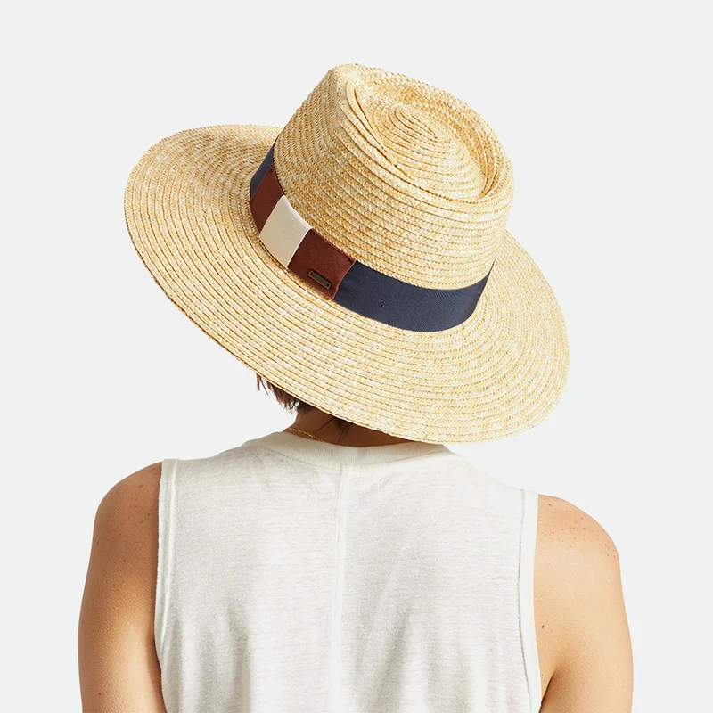 Chapeau Été en Paille Joanna miel BRIXTON