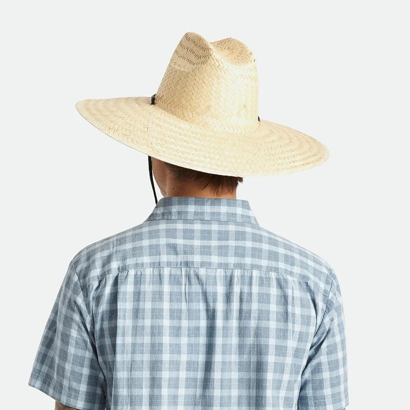 Chapeau Lifeguard en Paille Crest naturel BRIXTON