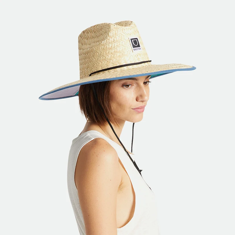 Chapeau Lifeguard en Paille Beta beige sable BRIXTON