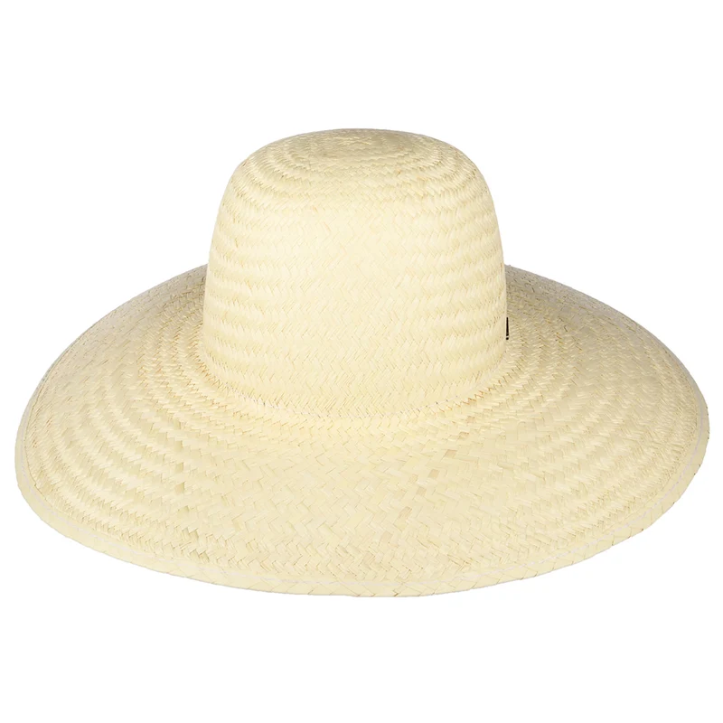 Chapeau Été à Bord Large en Paille Toyo Janae naturel BRIXTON
