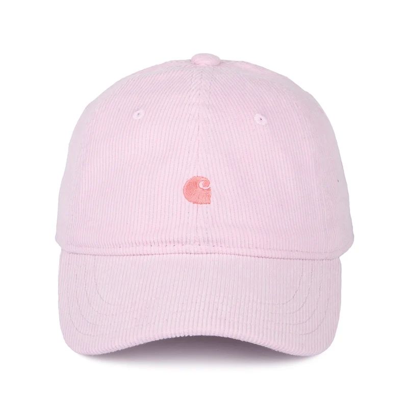 Casquette en Velours Côtelé Harlem rose clair CARHARTT WIP