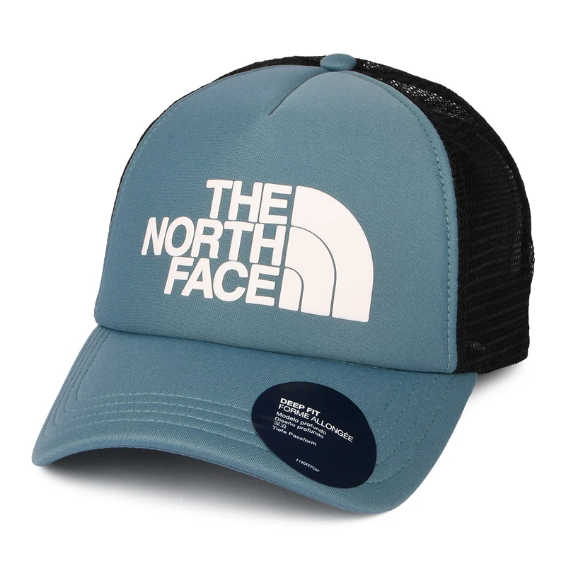 Casquette Trucker Calotte Profonde TNF Logo bleu ardoise THE NORTH FACE
