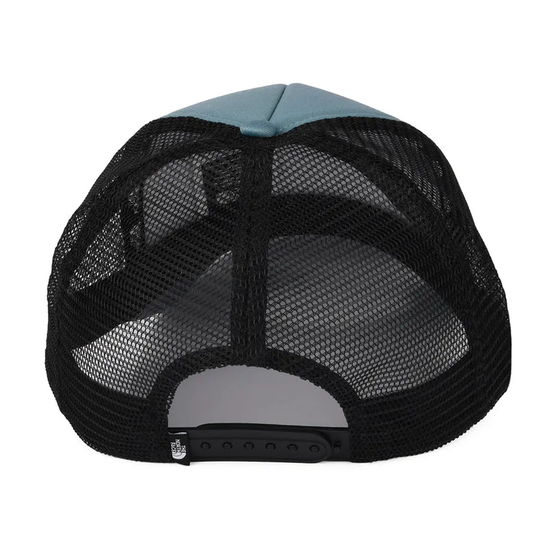 Casquette Trucker Calotte Profonde TNF Logo bleu ardoise THE NORTH FACE