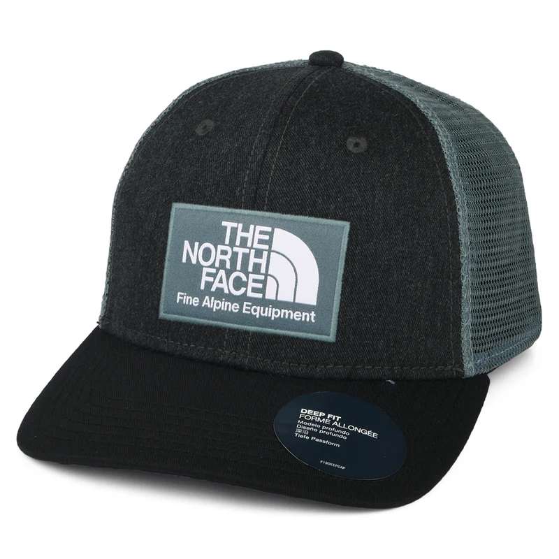 Casquette Trucker Calotte Profonde Mudder gris foncé-bleu THE NORTH FACE