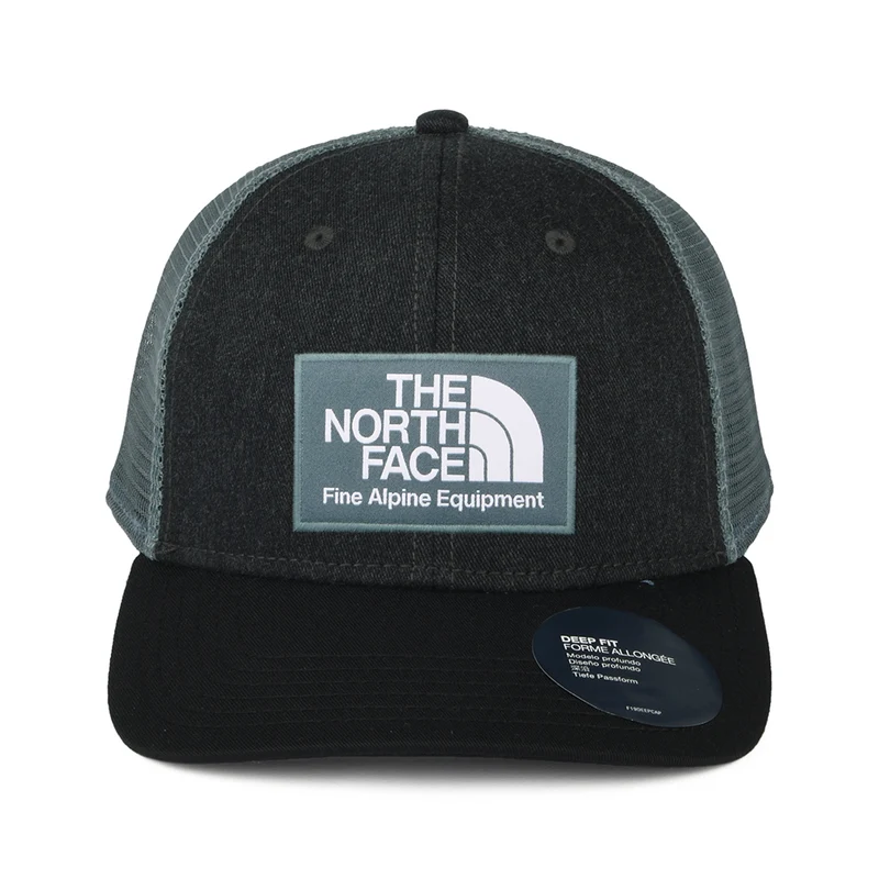 Casquette Trucker Calotte Profonde Mudder gris foncé-bleu THE NORTH FACE