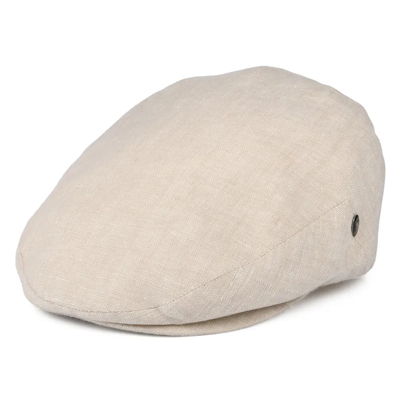 Casquette Plate en Lin naturel CITY SPORT