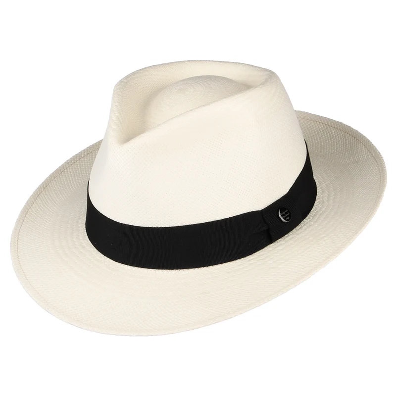 Chapeau Fedora Panama Teardrop décoloré CITY SPORT