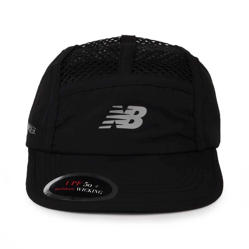 Casquette 5 Panel Pliable Running Stash noir NEW BALANCE