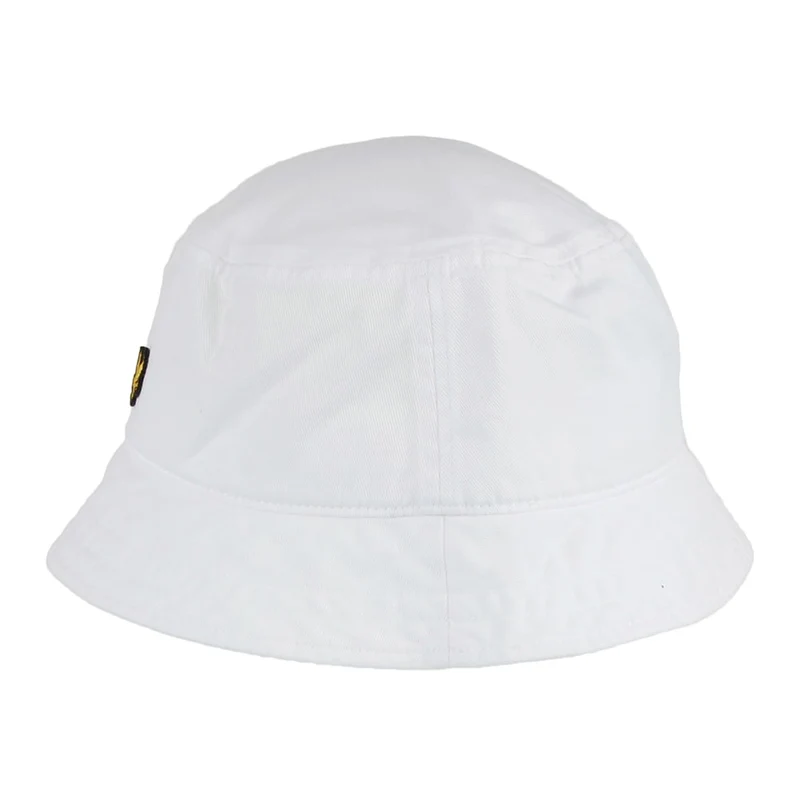 Chapeau Bob en Coton Sergé blanc LYLE & SCOTT