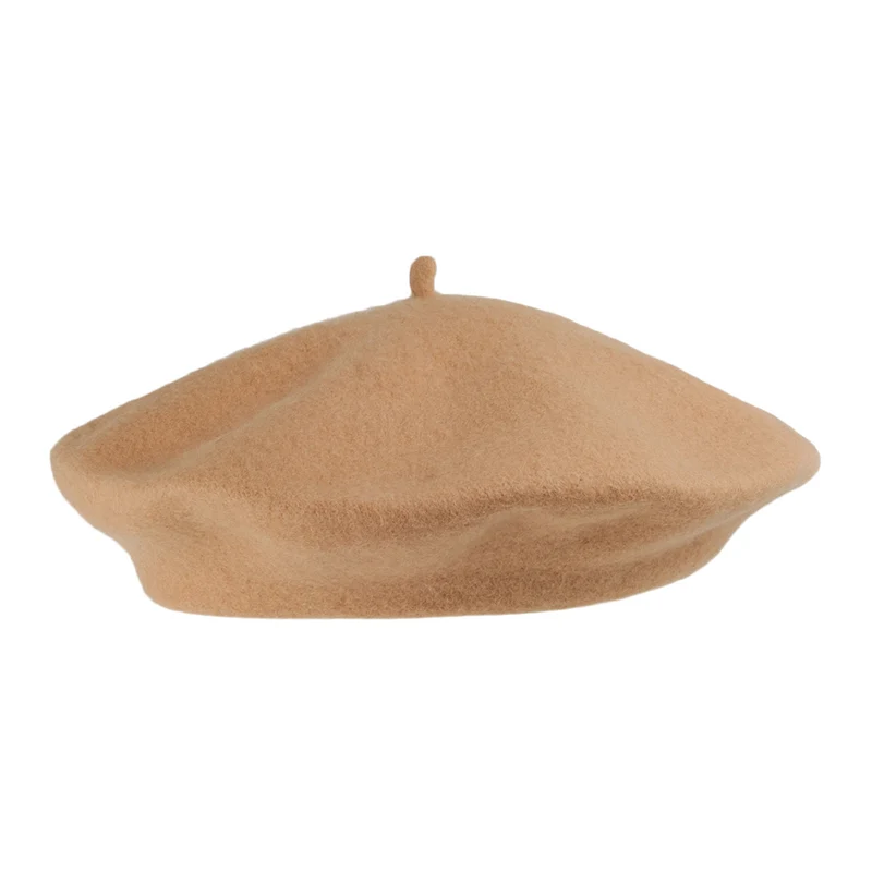 Béret en Laine camel JAXON & JAMES - VENTE EN GROS