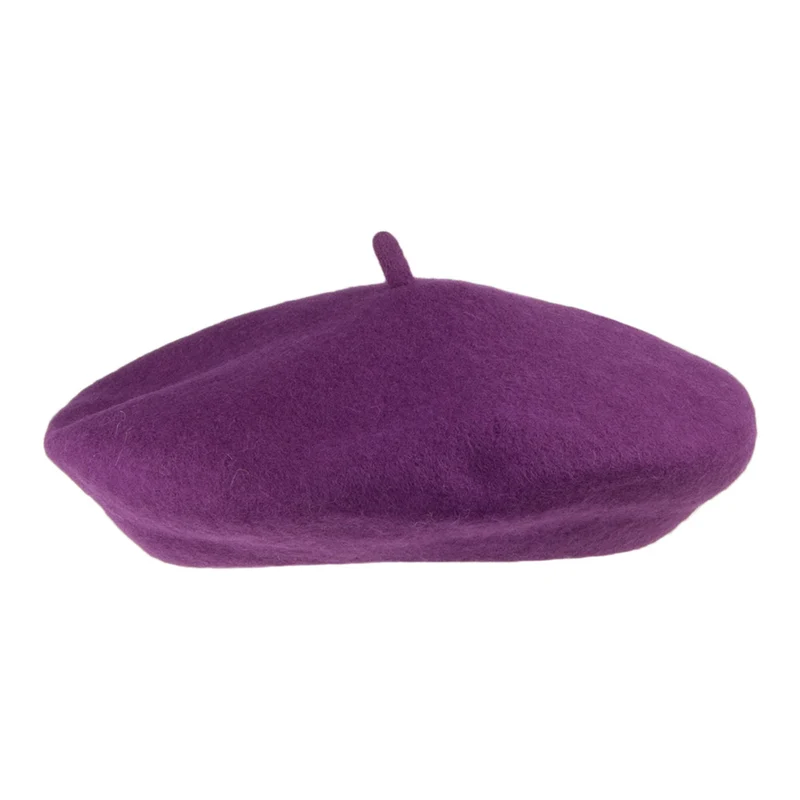 Béret en Laine violet JAXON & JAMES - VENTE EN GROS