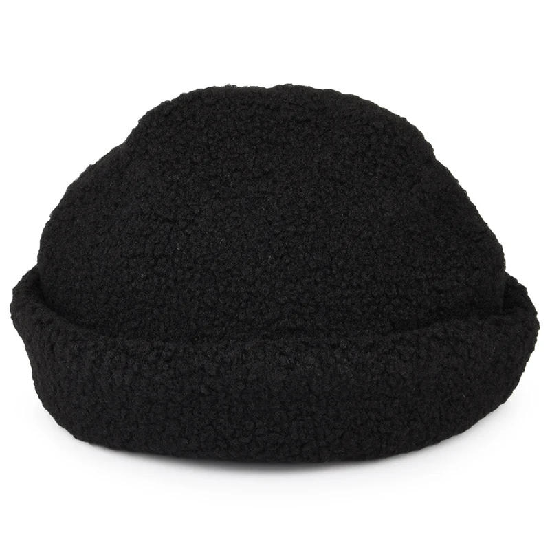 Chapeau Hiver en Fausse Fourrure Sherpa Ginsburg noir BRIXTON