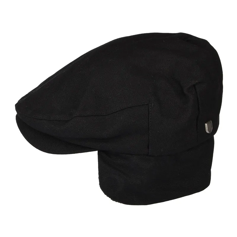 Casquette Plate Ample Avec Protège-Oreilles Hooligan noir BRIXTON