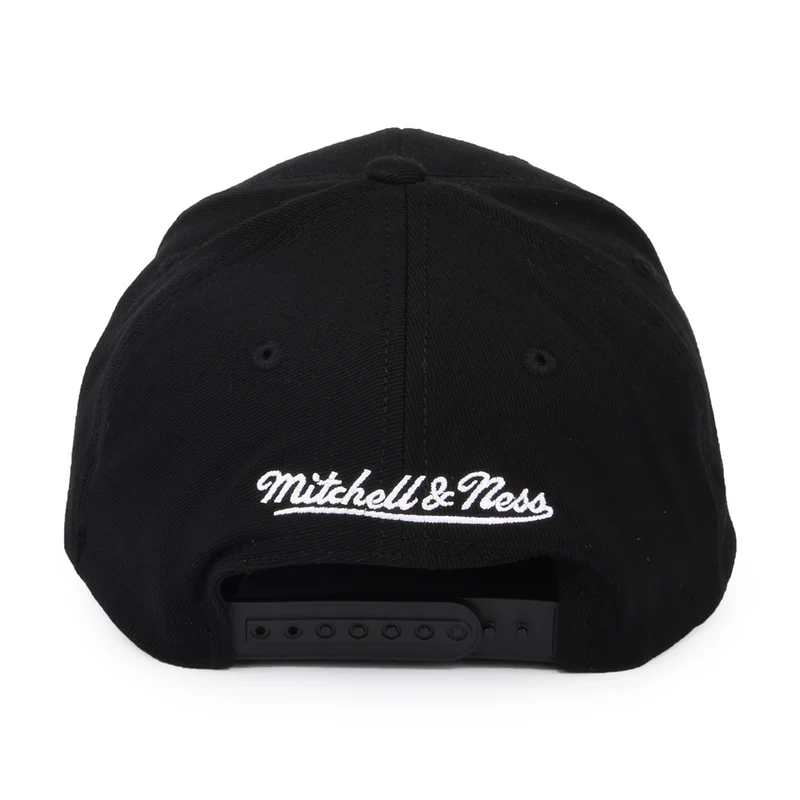 Casquette Snapback NBA Team Ground Stretch Brooklyn Nets noir MITCHELL & NESS