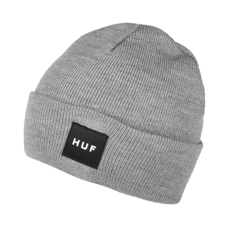 Bonnet Box Logo gris chiné HUF