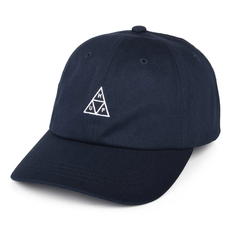 Casquette à Visière Incurvée Mini Triple Triangle bleu marine HUF