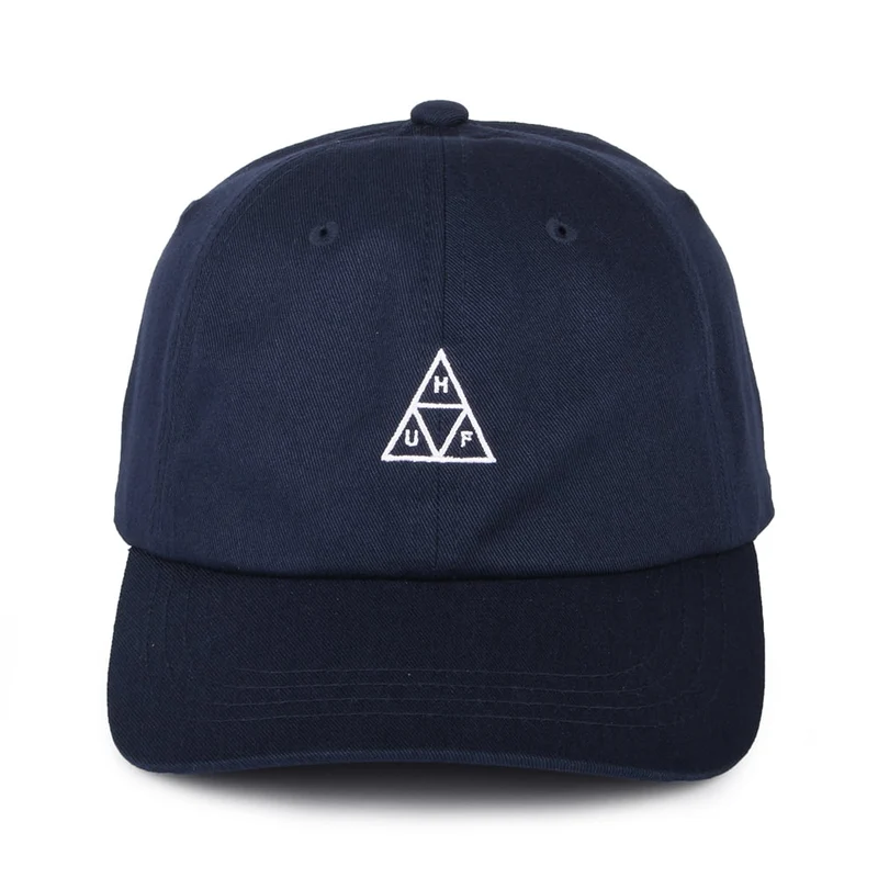 Casquette à Visière Incurvée Mini Triple Triangle bleu marine HUF