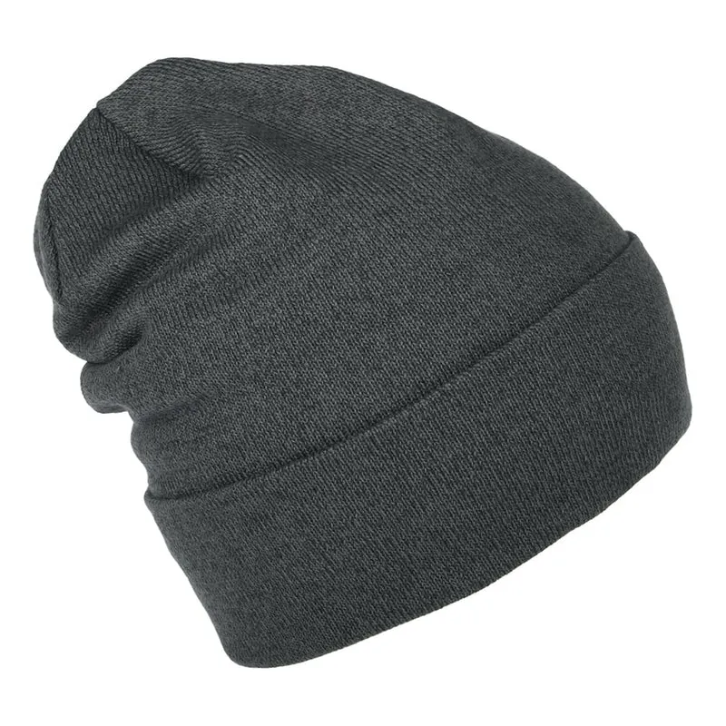 Bonnet Embroidered Earthscape gris chiné foncé THE NORTH FACE