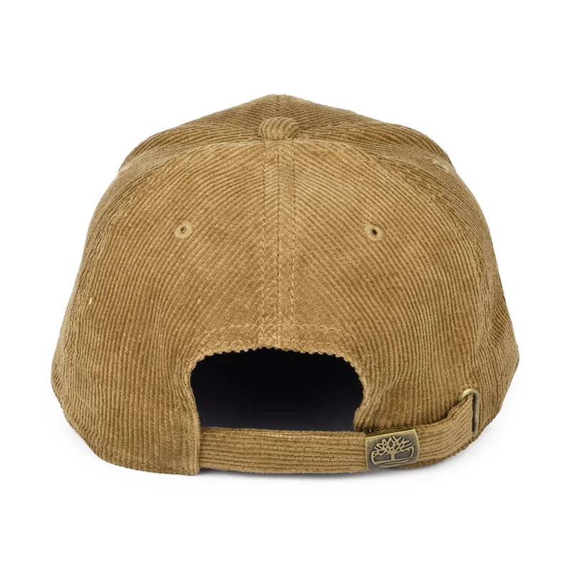 Casquette en Velours Côtelé Logo beige sable TIMBERLAND