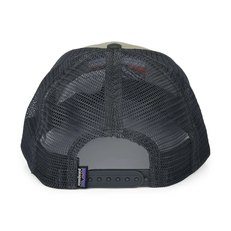 Casquette Trucker en Toile de Coton Bio LoPro Line Logo Ridge khaki PATAGONIA