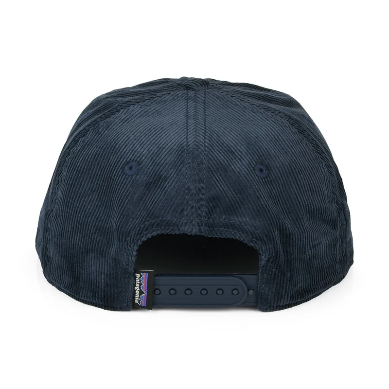 Casquette Snapback en Velours Côtelé Fitz Roy Rambler bleu marine PATAGONIA