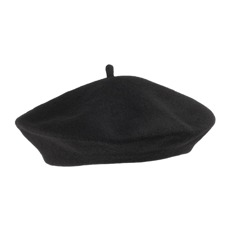 Béret en Laine noir JAXON & JAMES - VENTE EN GROS