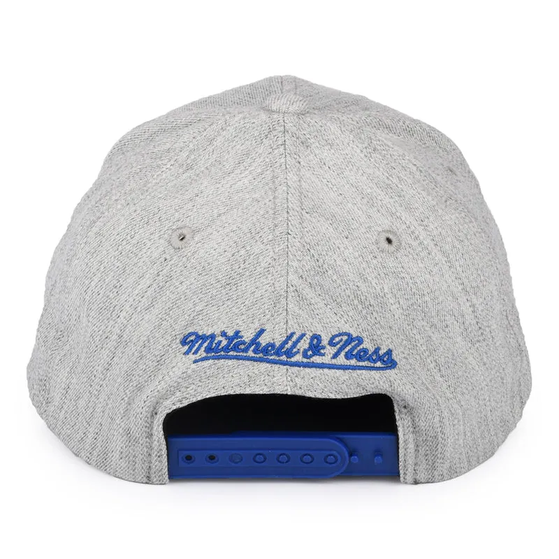 Casquette Snapback NBA Team Heather Stretch L.A. Clippers gris chiné MITCHELL & NESS