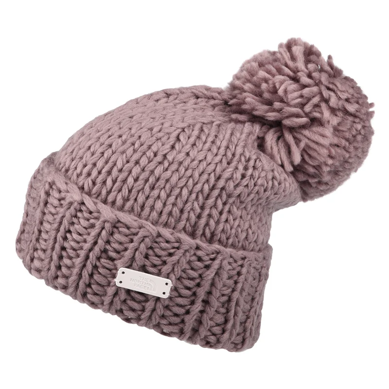 Bonnet à Pompon Femme City Coziest mauve THE NORTH FACE