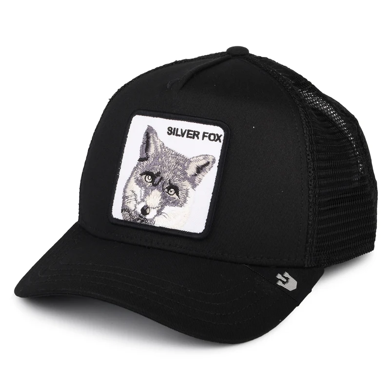 Casquette Trucker Silver Fox noir GOORIN