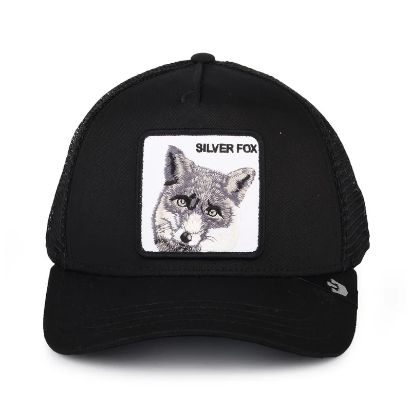 Casquette Trucker Silver Fox noir GOORIN