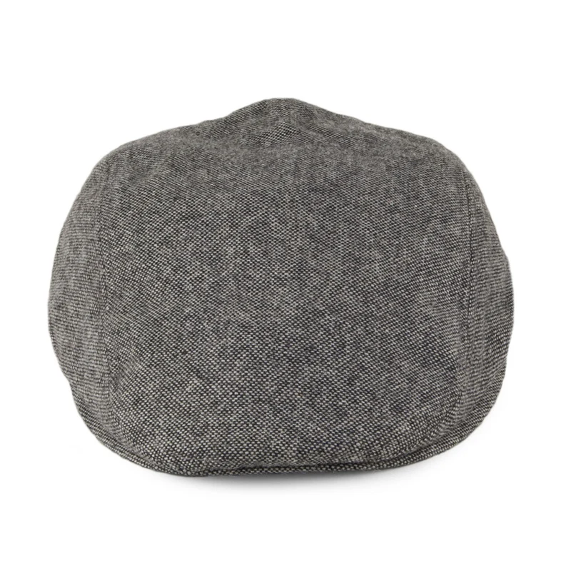 Casquette Plate en Tweed avec Étiquette Vierge Driver gris LEVI'S