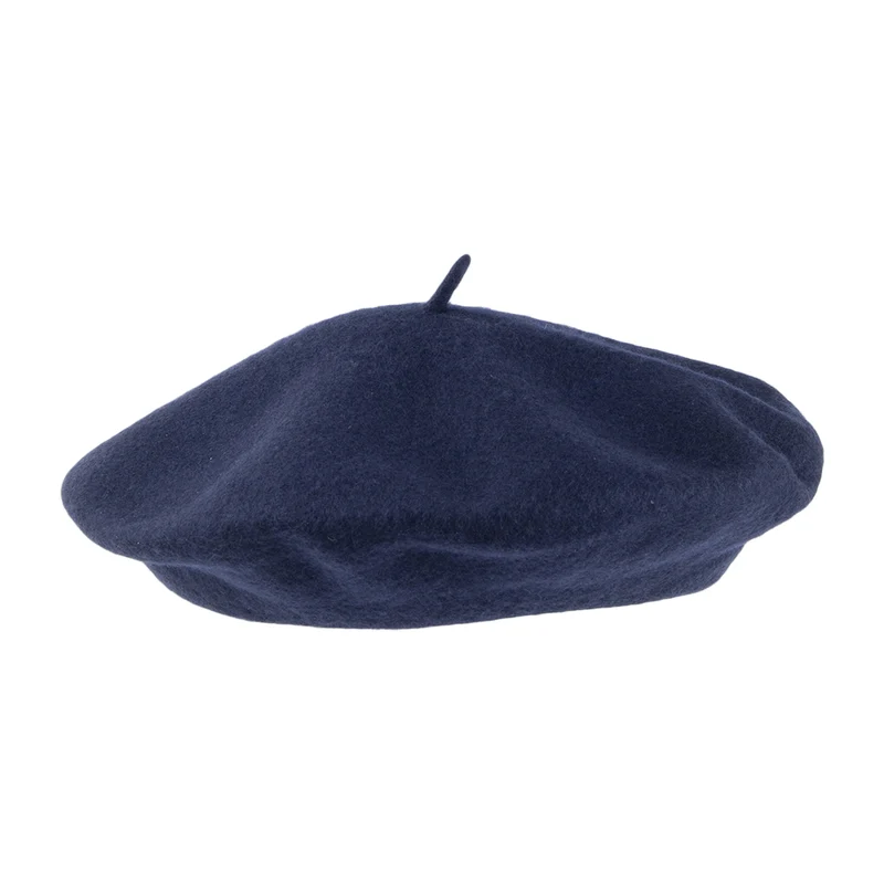 Béret en Laine bleu marine JAXON & JAMES