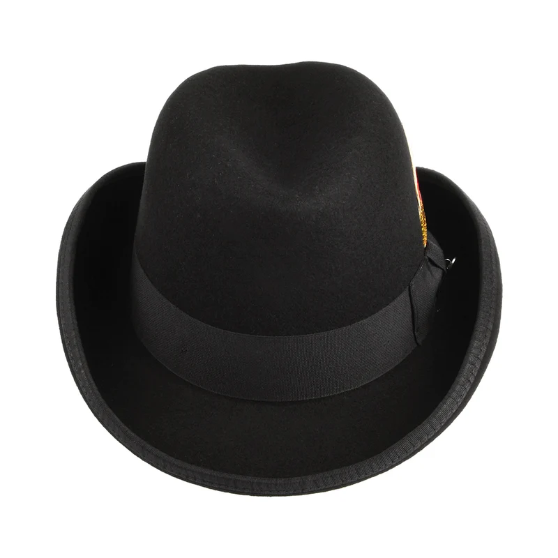 Chapeau Homburg en Laine noir JAXON & JAMES - VENTE EN GROS