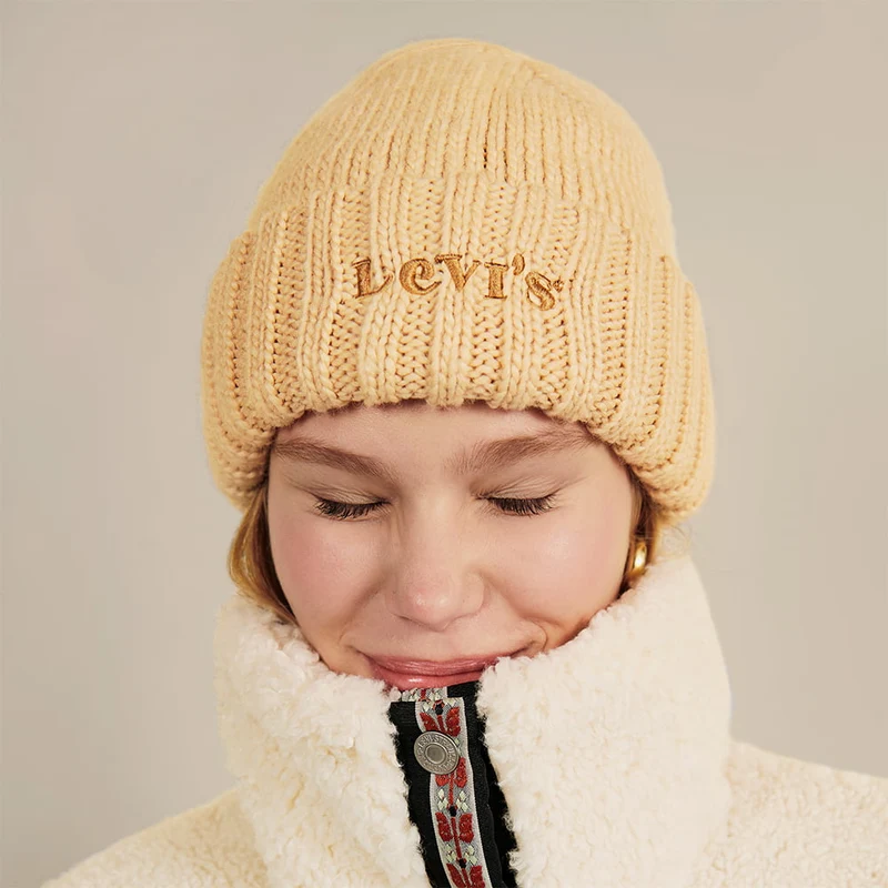 Bonnet à Revers Lofty sable LEVI'S