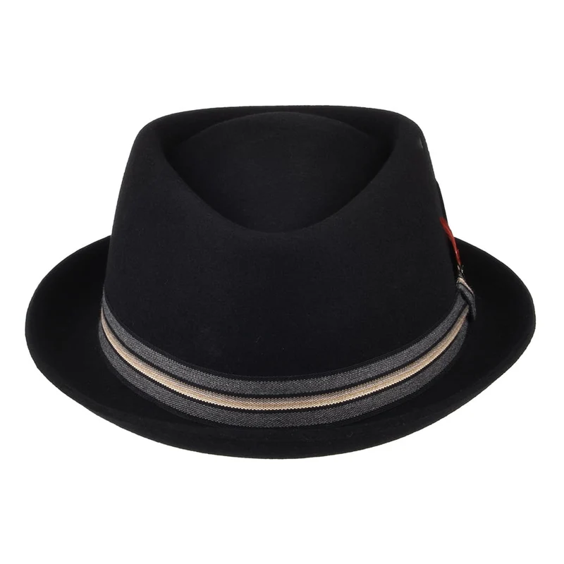 Chapeau Trilby en Laine Feutrée Diamond noir STETSON