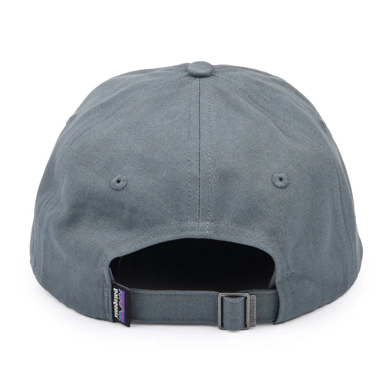 Casquette en Coton Bio P-6 Label Trad gris foncé PATAGONIA