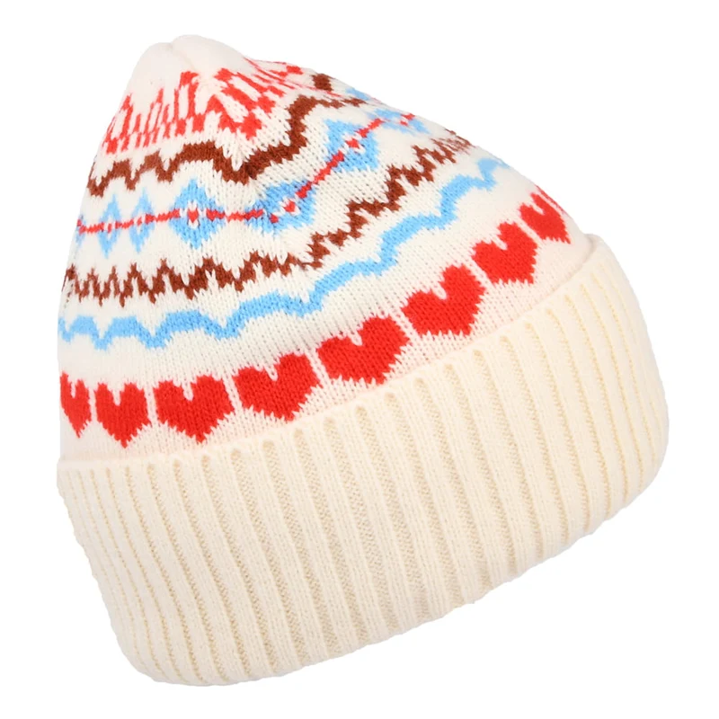 Bonnet à Revers Graphic crème-multi LEVI'S