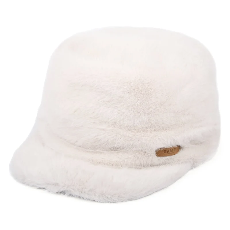 Casquette Militaire en Fausse Fourrure Dulxe crème BARTS