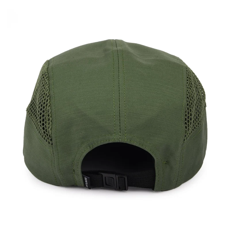 Casquette 5 Panel Military Mesh vert militaire THE QUIET LIFE