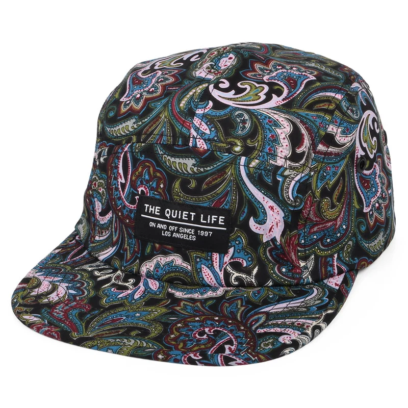 Casquette 5 Panel Paisley multicolore THE QUIET LIFE