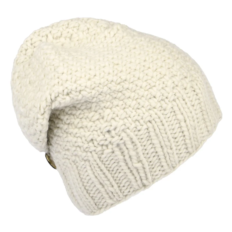 Bonnet Boutonné avoine KUSAN