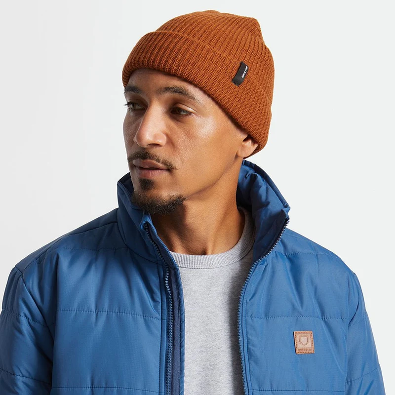 Bonnet à Revers Heist caramel BRIXTON