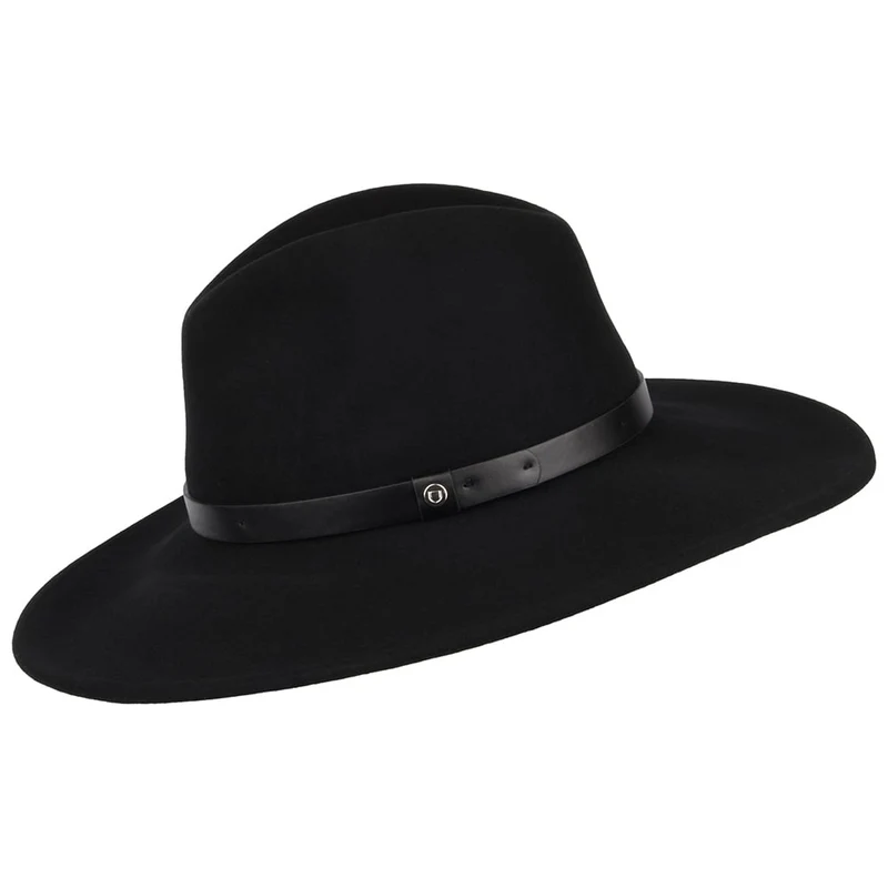Chapeau Fedora à Bord Large Layton noir BRIXTON