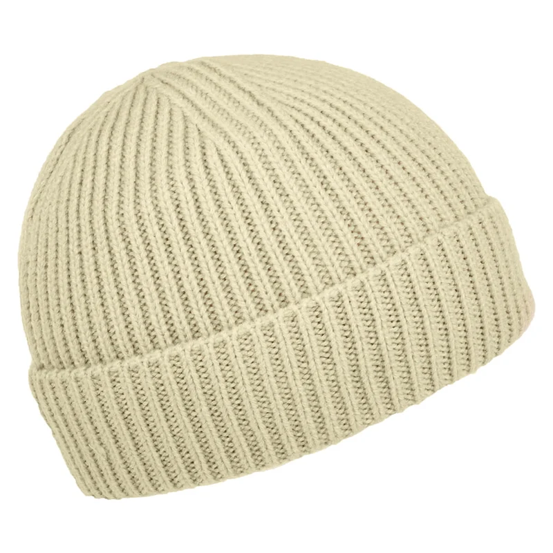 Bonnet Marin à Revers TNF Logo Box beige sable THE NORTH FACE