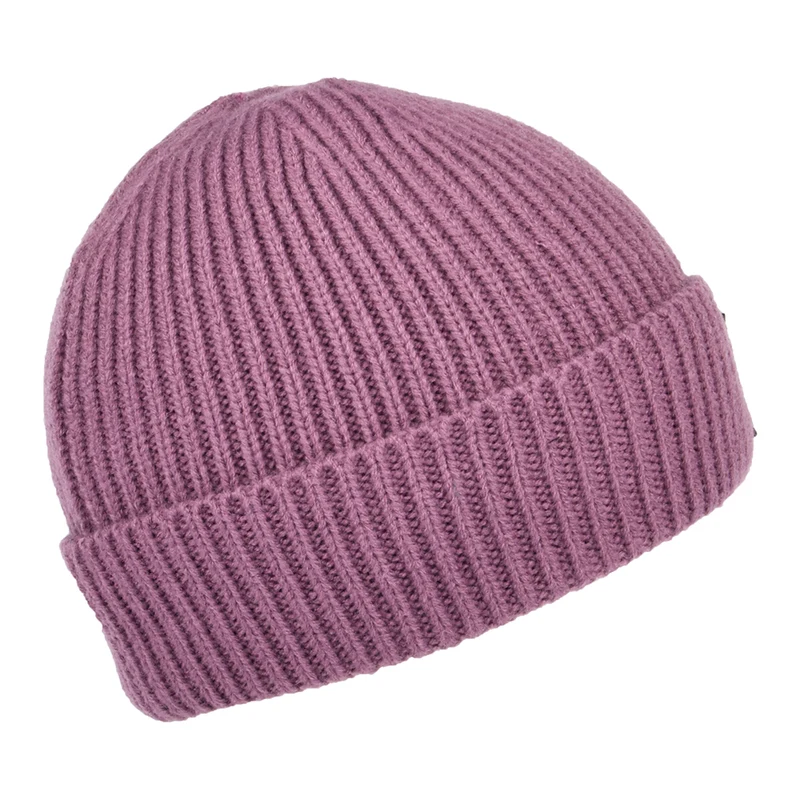 Bonnet Marin à Revers TNF Logo Box violet THE NORTH FACE