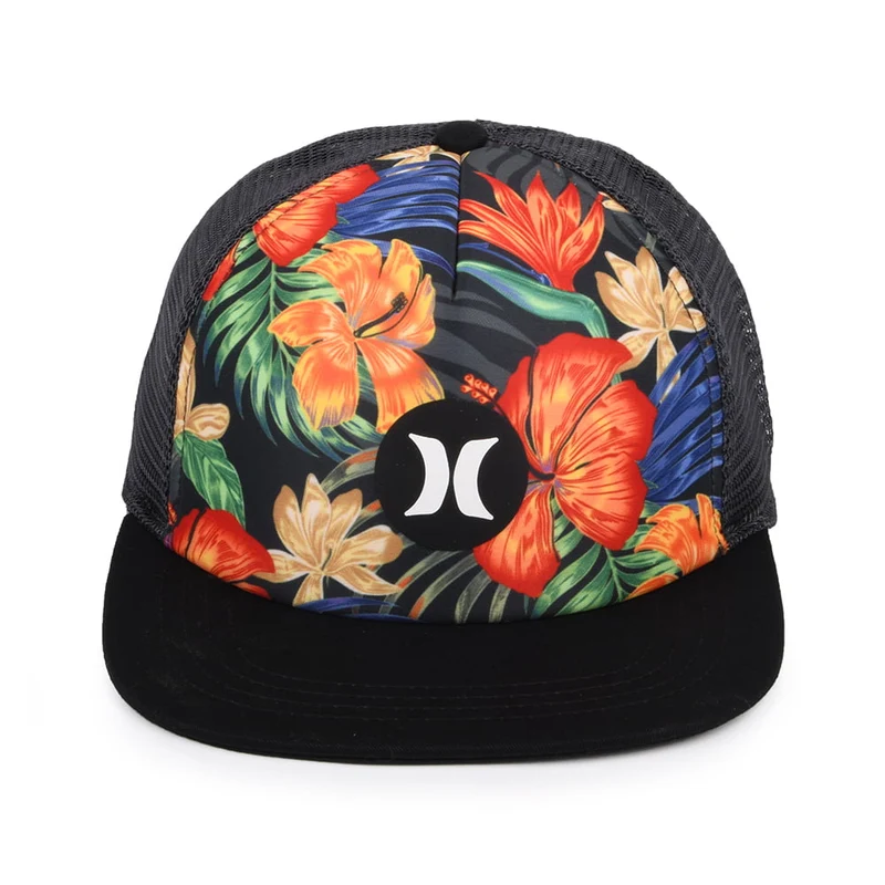 Casquette Trucker Balboa noir-floral HURLEY